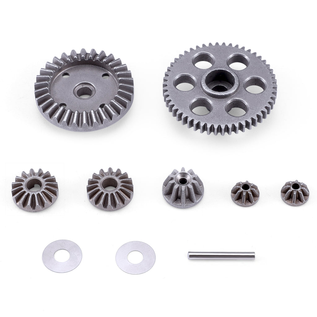 rc car differential gear HAIBOXING RC CAR 1/16 SCALE SPARE PARTS MACHINED METAL Diff. Gears+Dif – haiboxing-hobby