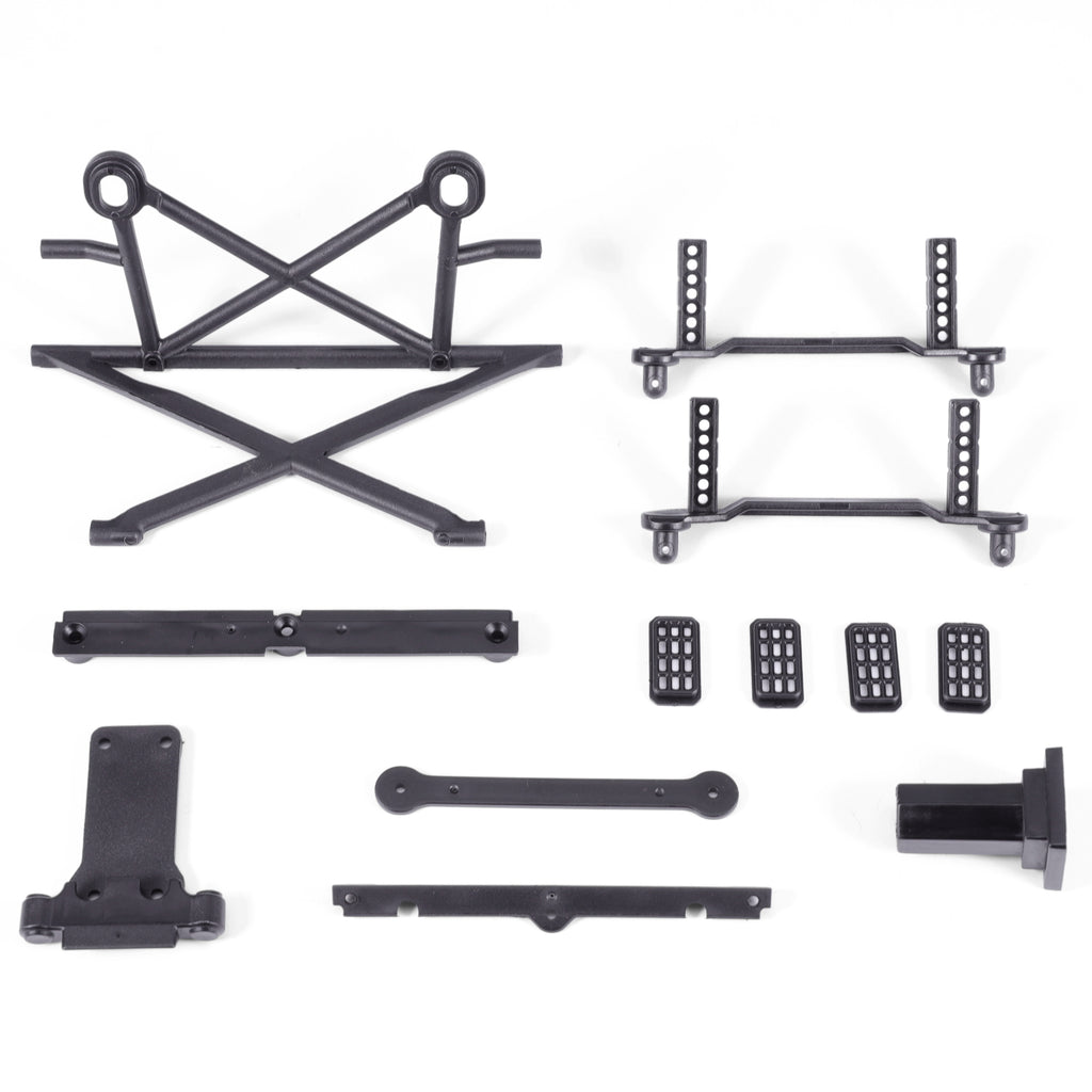 HAIBOXING RC Car Spare Parts - Rear Bumper, Wing & Wing Stay For 1/16 Scale 16890A Model (M16062V)