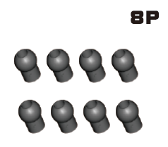 HAIBOXING 1/12TH SCALE RC CARS SPARE PARTS 90122 Balls Stud APPLY TO HBX 903-905-903A