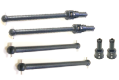 HAIBOXING 1/12TH Scale RC Cars Spare Parts Front Universal Shafts Rear Drive Shafts /Wheel Shafts Apply to 903 90107