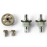 RC Cars Spare Parts Metal Spur Gear Drive Pinions and Diff Complete Apply for 18859A & 2021 New Version 18859 M1901 M1902