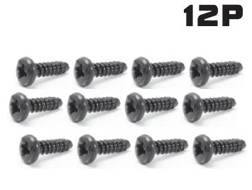 HAIBOXING Pan Head Screws BMHO 3*10mm RC car parts S104