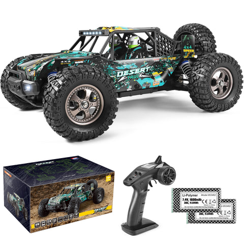 Remote Control Car 1:12 Scale High Speed RC Cars 42KM/H 4X4 Off-Road Trucks 2995, All Terrain Electric Powered RC Vehicle RTR Hobby Grade 40+ Min Play, Remote Control Toy Trucks for Boys and Adults