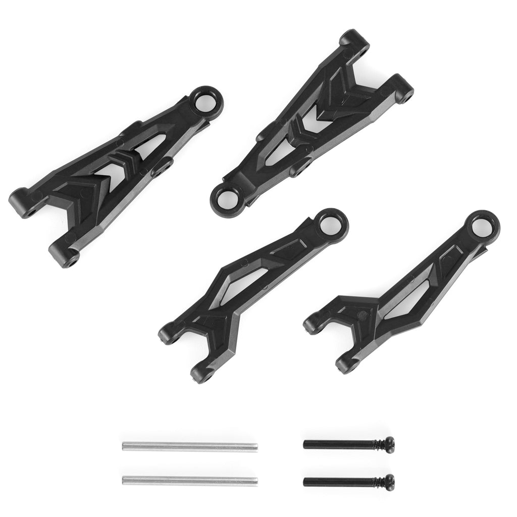 1/18TH Scale RC Cars Spare Parts Front Suspensin Arms(Upper/Lower) 202 –  haiboxing-hobby