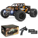 1:18 Scale RC Monster Truck 18859E 36km/h Speed 4X4 Off Road Remote Control Truck,Waterproof Electric Powered RC Cars All Terrain Toys Vehicles with 2 Batteries,Excellent Xmas Gifts for kid and Adults