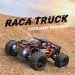 1:18 Scale RC Monster Truck 18859E 36km/h Speed 4X4 Off Road Remote Control Truck,Waterproof Electric Powered RC Cars All Terrain Toys Vehicles with 2 Batteries,Excellent Xmas Gifts for kid and Adults